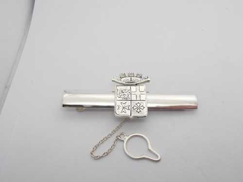 Italian navy 925 silver tie - navy:,