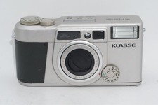 Fujifilm Fuji Class fotocamera pellicola nera funzionamento confermato