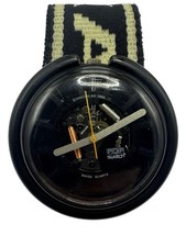 1989 Rare Skeletonized Swiss Made Swatch Pop Watch, Fully Functional New Battery