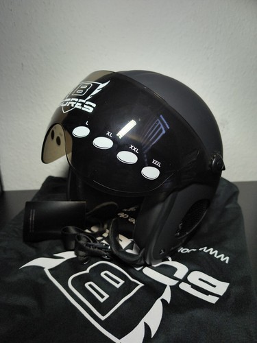 Casco jet pelle bores srm - jet,