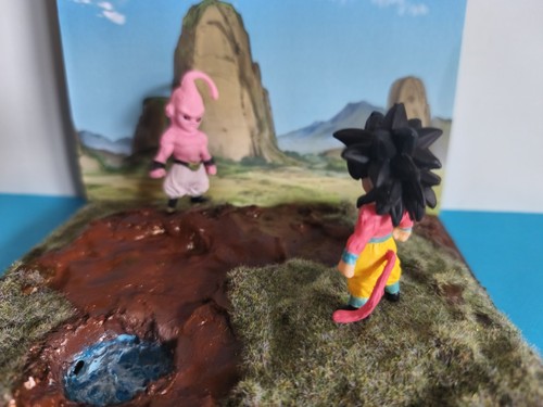 Diorama dragonball goku - diorama, vs