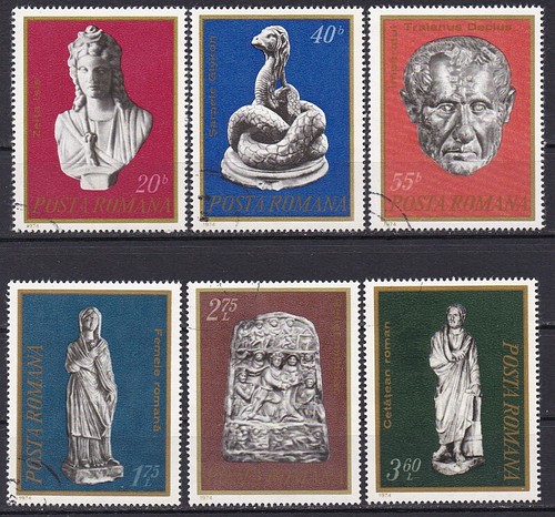 Romania 1974 reperti - romania, 1974,