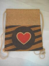 BORSA SACCA ZAINO IN SUGHERO