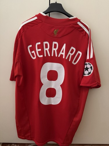 Maglia liverpool gerrard 8 - gerrard, #8