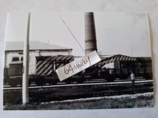 Fotografia Deposito Locomotive di Mestre Carro Gru 14 Marzo 1966 