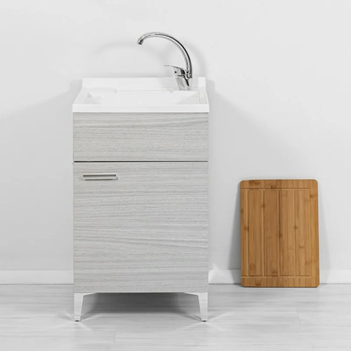 Mobile lavatoio grigio 50x50