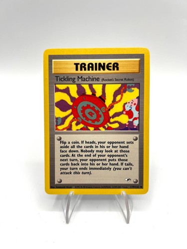 Carta pokemon tickling machine - pokemon,