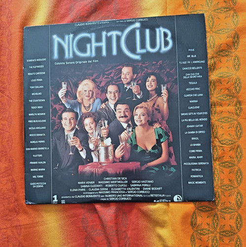 Night club colonna sonora - colonna,