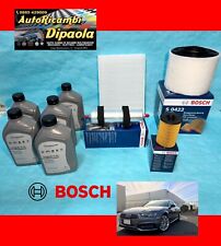 KIT TAGLIANDO ORIGINALE AUDI A4 B9 15  2.0 TDI 122 150 190 CV 0W30  FILTRI BOSCH