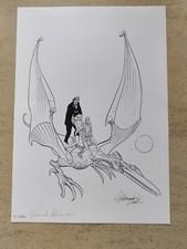 Giancarlo Alessandrini stampa Martin Mystere 27 di 50 rara