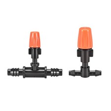 Adjustable spray drippers