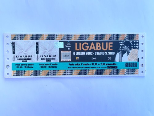 Biglietto originale ligabue - biglietto,