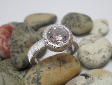 Anello Solitario in Argento