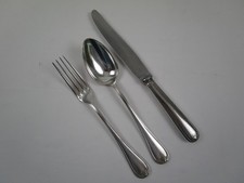 Christofle Paris / France - Set di posate da pranzo 3 pezzi - Modello: Petit Coquille