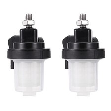 2 SET Carburante per Fuoribordo Barca Motore Separatore Acqua 9,9 HP 15 7258