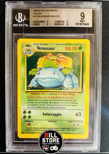 Carta card pokemon venusaur - card,