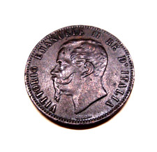 10 Centesimi 1867 H Birmighan Regno d'Italia Vittorio Emanuele II (1861-1878)