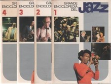 GRANDE ENCICLOPEDIA DEL JAZZ 4 volumi Armando Curcio Rilegati