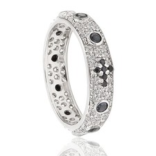 925 Silver Rhodium Plated or