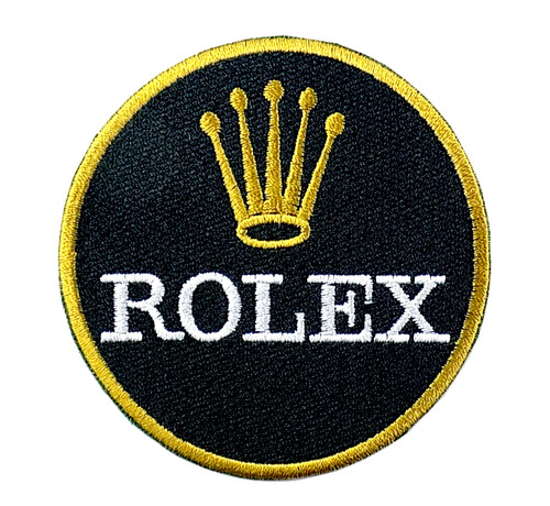 Rolex embroidered patch - embroidered,