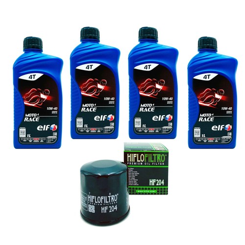Kit tagliando olio elf moto4 - elf,