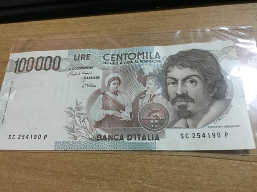 K3337nn banconota 100000 lire - 100000,
