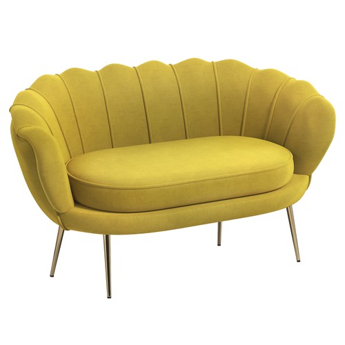 Homcom divano vintage posti - divano,