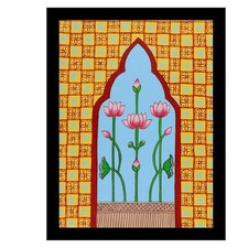 Quadro con cornice fatto a