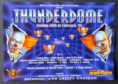 Thunderdome 1995 world - 🎪,