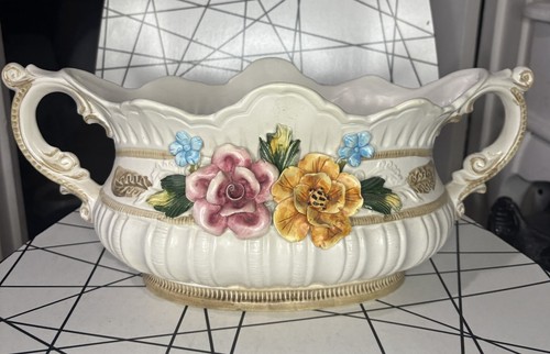 Vaso mantello ovale porcellana - vaso,