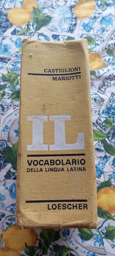 Vocabolario latino - vocabolario,