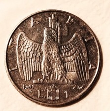 monete da 1 lira " VITT