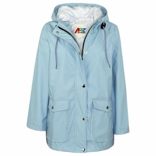 Impermeabile blu giacca a - pu,