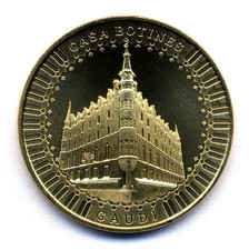 ESPAGNE León, Casa Botines, Gaudi, 2025, Monnaie de Paris