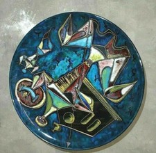 Piatto artistico in ceramica