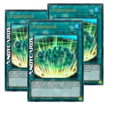 3x STONEHENGE • Ultra R • BLCR EN024 • 1Ed • YUGIOH! • ANDYCARDS