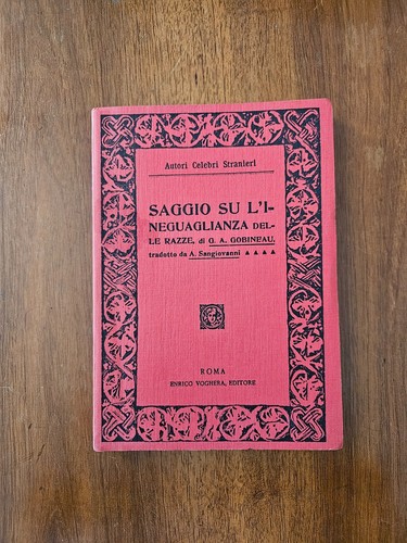 Gobineau saggio su - -,
