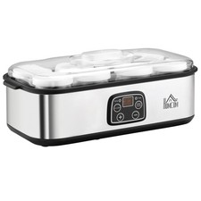 HOMCOM Yogurtiera Elettrica