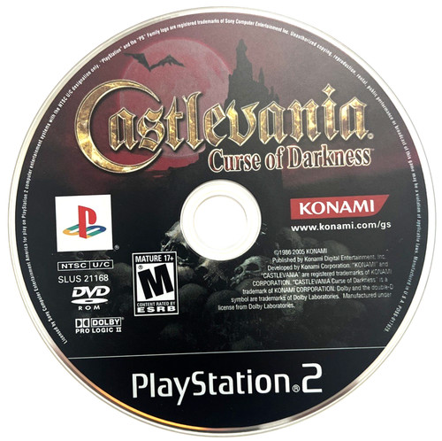 Castlevania curse darkness - castlevania:, of