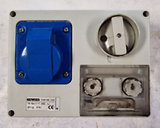 GEWISS GW66126 Presa Interbloccata con Base e Portafusibili 16 A 2P+T IP44