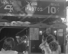 Cabina fotografica antica 1938