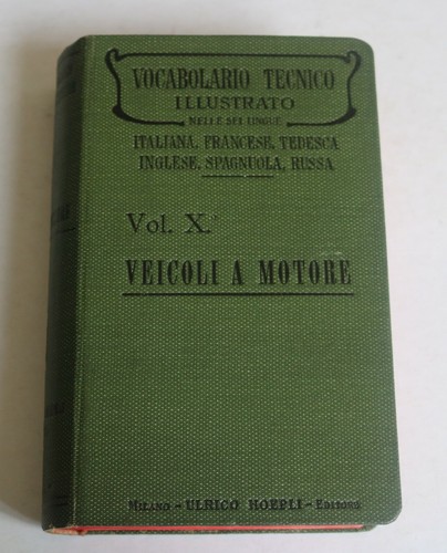 Manuale hoepli vocabolario - manuale,