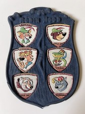 RARISSIMO GADGET SCUDO SCHERWOOD BLU TOPOLINO N° 1010 6 APRILE 1975!INTROVABILE!