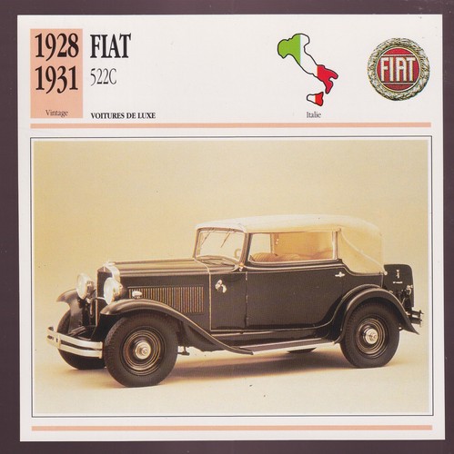 1928 1931 fiat 522 522c - fiat, c