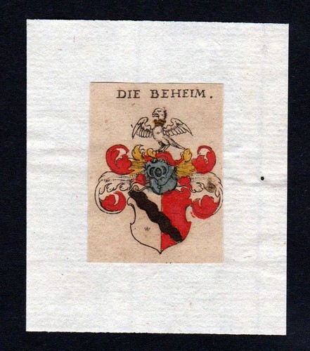 Secolo behaim stemma - behaim,