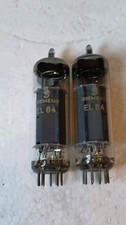 2x valvole el84 siemens Very