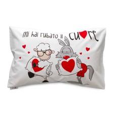 Federa stampata Cuori Rubati