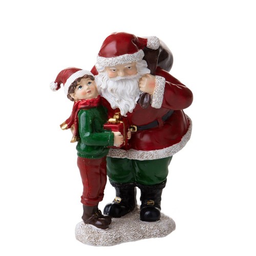 Statuina babbo natale - statuina,