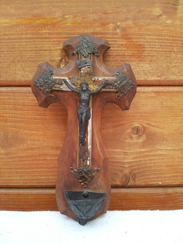 Antico molto bella crocifisso - molto,