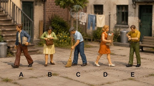 Set diorama miniature - set,